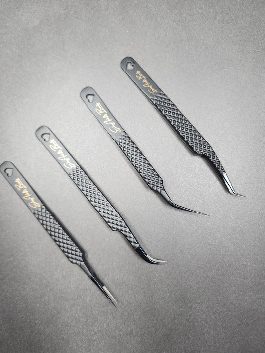 EbonyInk&Beauty Master Tweezer set